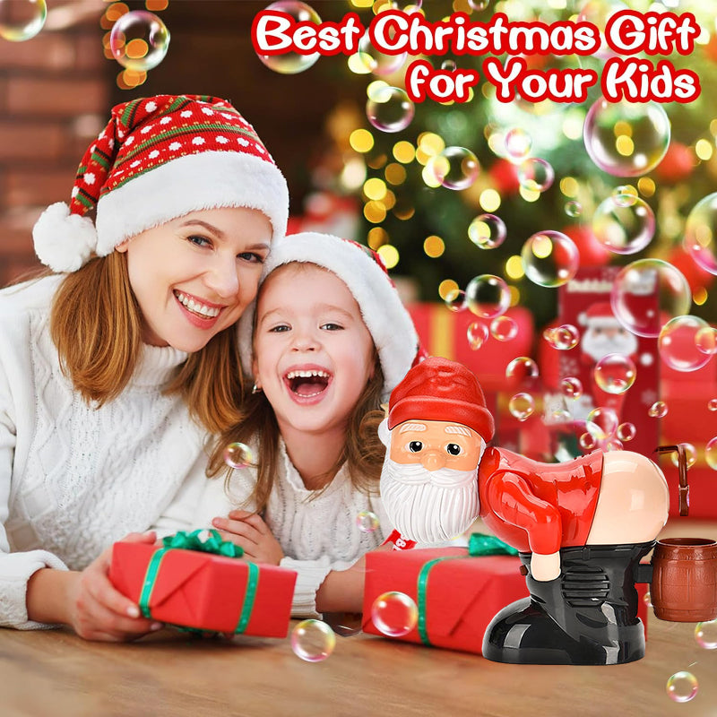 🎅Xmas Sales - 50% OFF🎄Funny Santa Bubble Blowing Machine EKTAME