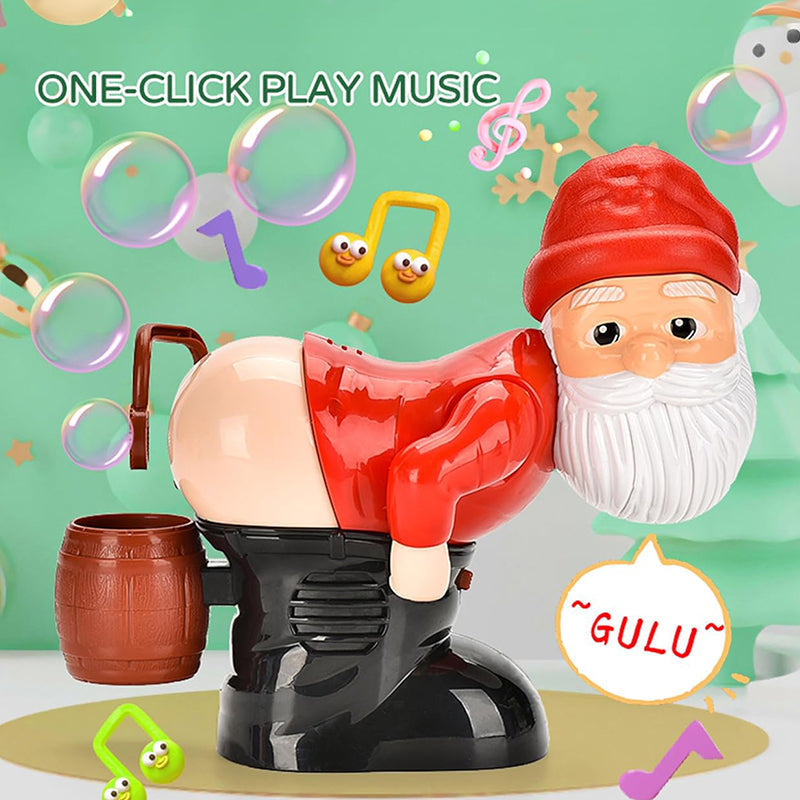 🎅Xmas Sales - 50% OFF🎄Funny Santa Bubble Blowing Machine EKTAME